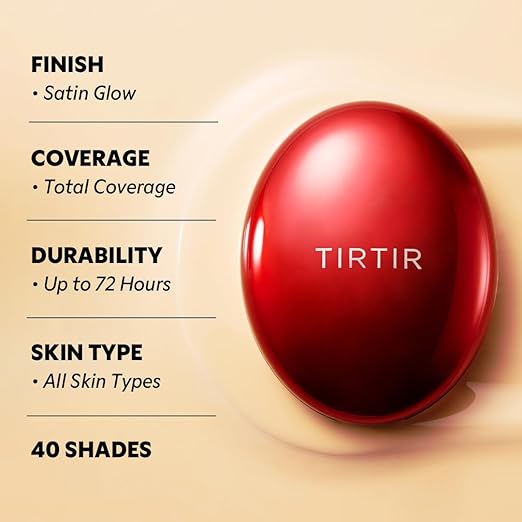 TIRTIR Mask Fit Red Cushion Foundation compact case